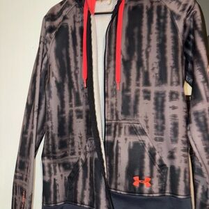 Under Armour Black and Red Teddy Jacket